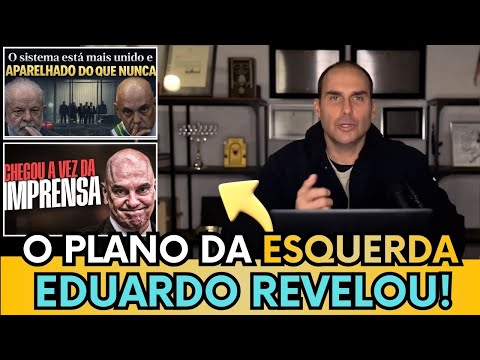 🚨 EDUARDO BOLSONARO EXPÔS MORAES "O monstro que a imprensa ajudou a criar agora se volta contra ela"