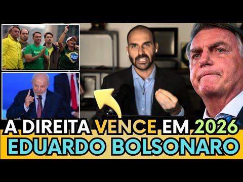 🚨 EDUARDO BOLSONARO REVELA OS BASTIDORES DA DISPUTA EM 2026, O FUTURO DO BRASIL ESTÁ COM A DIREITA!