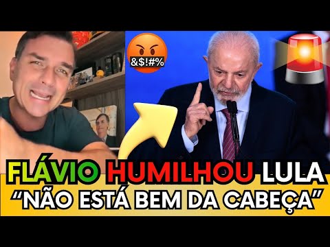 💣 EXPLODIU: FLÁVIO BOLSONARO REBATE LULA: “POBRE VAI FAZER O QUE ELE QUIZAER” - ASSIATA E ENTENDA