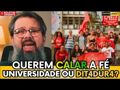 🚨 URGENTE! PROFESSOR É ALVO DE ATAQUES - "UNIVERSIDADE VIRA AMBIENTE HOSTIL PARA CRISTÃOS" ASSISTA