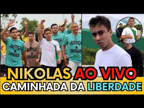 🚨AO VIVO: NIKOLAS, GAYER E PATRIOTAS NO 2º DE CAMINHADA PELA LIBERDADE - MANIFESTAÇÃO ACORDA BRASIL