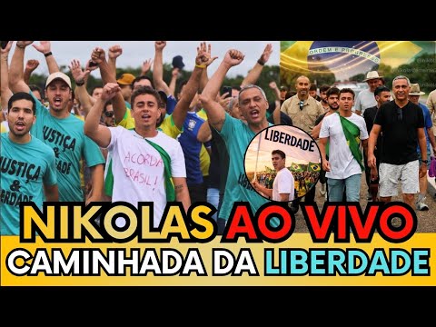 🚨AO VIVO: NIKOLAS, GAYER, BOLSONARO E PATRIOTAS NO 2º DE CAMINHADA PELA LIBERDADE - ASSISTA!