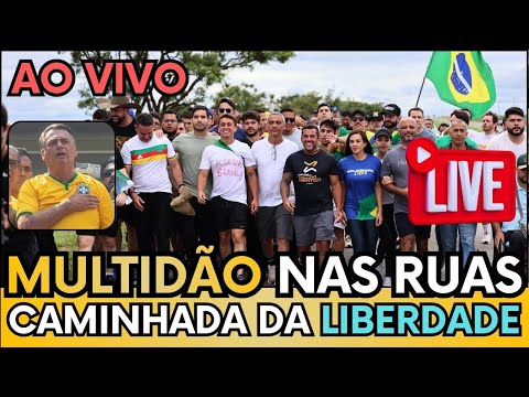 🚨AO VIVO: NIKOLAS E PATRIOTAS NO 3º DE CAMINHADA POR JUSTIÇA E LIBERDADE - ACORDA BRASIL NAS RUAS