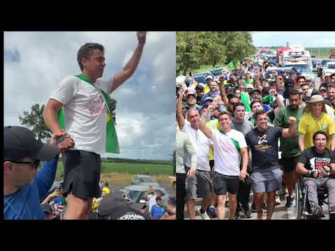 🚨🇧🇷 "NÃO VAMOS RECUAR" DISCURSO DE NIKOLAS MARCA O 3º DIA DA CAMINHADA POR JUSTIÇA E LIBERDADE!