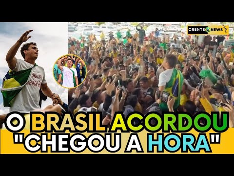 🚨🇧🇷 CONVOCAÇÃO GERAL: NIKOLAS GRITOU PARA MULTIDÃO DE PATRIOTAS   “VÃO FICAR DORMINDO ATÉ QUANDO?”