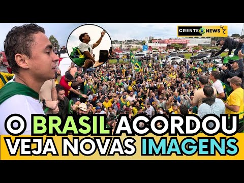 🔥🇧🇷 MULTIDÃO DE PATRIOTAS: NIKOLAS, GAYER E JORDY NO 4º DIA CAMINHADA PELA LIBERDADE RUMO A BRASÍLIA