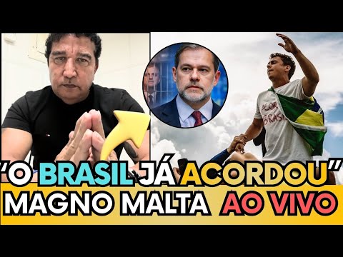 🚨 MAGNO MALTA REVELA DETALHES S DA RELAÇÃO DE TOFOLLI, VORCADO E O BANCO MASTER, ASSISTA AO VIVO!