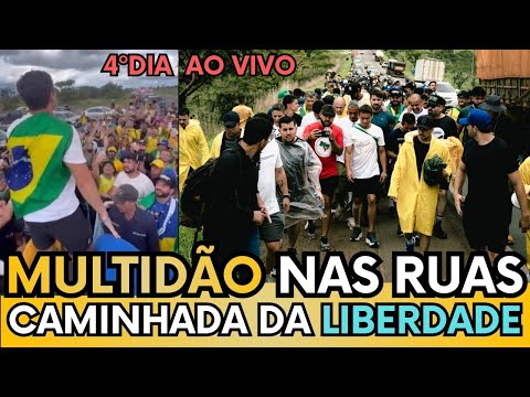 🚨AO VIVO: NIKOLAS, GAYER, JORDY E PATRIOTAS NO 5º DE CAMINHADA PELA LIBERDADE EM DIREÇÃO A BRASILIA