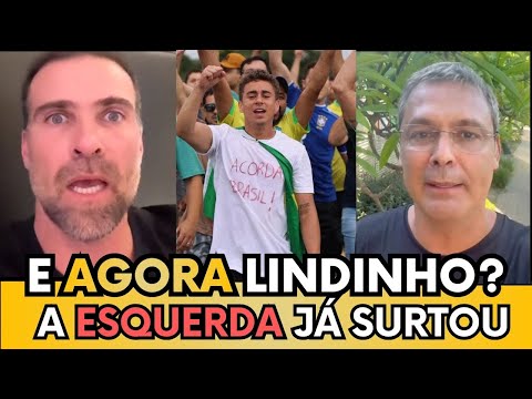 😱 TADINHO DO LINDBERG: A ESQUERDA SURTOU COM A CAMINHADA DO NIKOLAS FERREIRA "AGORA TEM GENTE NÉ"