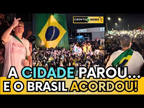 🚨🇧🇷 HISTÓRICO: NIKOLAS FERREORA LEVA MULTIDÃO DE PATRIOTAS ÀS RUAS EM ATO HISTÓRICO, VEJA IMAGENS