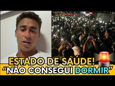 🛑🇧🇷 AGORA: NIKOLAS DIZ QUE NÃO CONSEGUIU DORMIR A ÚLTIMA NOITE, E FALA SOBRE O SEU ESTADO DE SAÚDE!