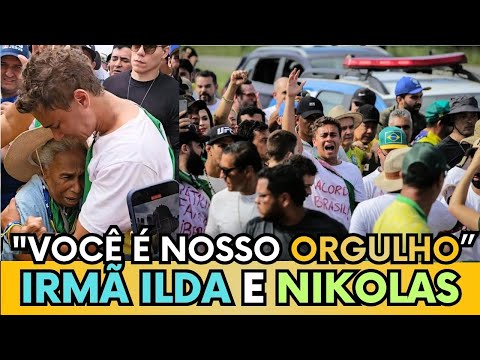🚨🇧🇷 EMOCIONANTE: NIKOLAS RECEBE IRMÃ ILDA QUE CHORA: “NO SÉTIMO DIA DEUS VAI DAR A VITÓRIA!” VEJA