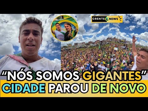 “Disseram que éramos pequenos, mas nós somos gigantes! O Brasil é gigante! Brasil! Brasil!”
