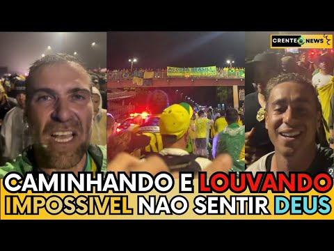 🙏 PILHADO DEBAIXO DE CHUVA, EM ORAÇÃO E LOUVOR: "É IMPOSSIVEL NÃO SENTIR A PRESENÇA DE DEUS" VEJA