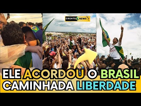 🇧🇷 CAMINHADA PELA LIBERDADE E JUSTIÇA AVANÇA DEBAIXO DE CHUVA E NOITE ADENTRO, VEJA IMAGENS!