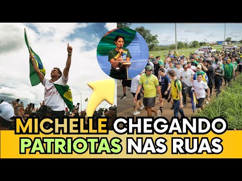 🛑🇧🇷 AGORA: MICHELLE BOLSONARO VAI PARTICIPAR DA CAMINHADA E POLÍTICOS JÁ ESTÃO CHEGANDO EM BRASÍLIA