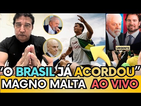🚨 AO VIVO - MAGNO MALTA DENUNCIA REUNIÃO DE LULA E VOCARO E FAZ ORAÇÃO POR BOLSONARO E NIKOLAS!