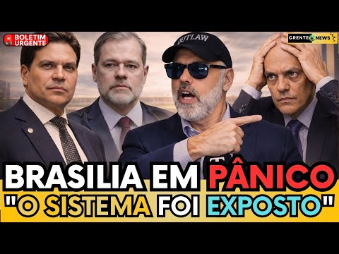 🚨 BRASÍLIA EM PÂNICO! ALLAN DOS SANTOS E RAMAGEM REVELAM BOMB4 E SISTEMA ENTRA EM ALERTA MÁXIMO-VEJA