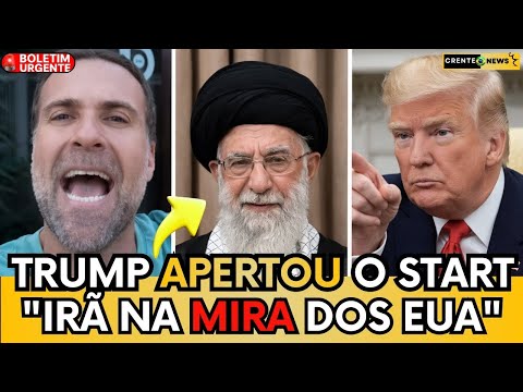 🚨 PILHADO EXPLODE! TRUMP CONFIRMA AÇÃO MILITAR E REGIME IRANIANO TREME - ASSISTA E ENTENDA