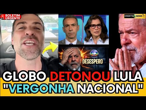🚨 PILHADO 3XPLODIU! JORNAL NACIONAL ATACA LULA E EXPÕE ROMBO DE R$ 60 BILHÕES — “FAZ O L AGORA!”