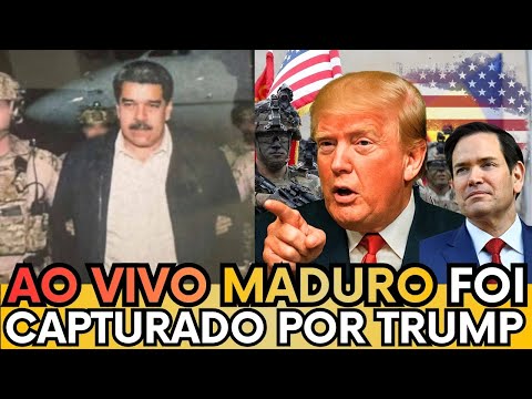 AO VIVO! NOTICIA URGENTE: MADURO FOI CAPTURADO POR MILITARES AMERICANOS Ä DITADURA VENEZUELANA CAIU"