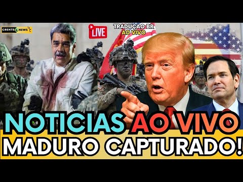 🚨AO VIVO: TRUMP FALA COM A IMPRENSA APÓS CAPTURA DE MADURO! MUNDO EM CHOQUE (TRUMP DUBLADO) 🇧🇷