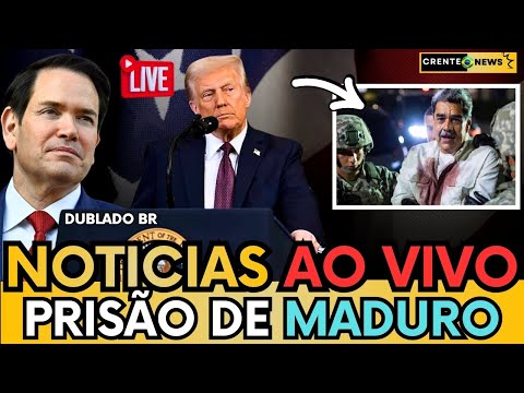 TRUMP FAZ COMUNICADO URGENTE MADURO FOI CAPTURADO POR MILITARES A DITADURA VENEZUELANA CAIU"