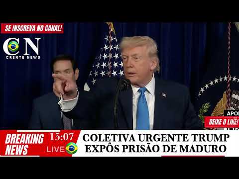 🛑 URGENTE: TRUMP VAI ASSUMIR A VENEZUELA “Nós vamos administrar o país até…. ASSISTA AGORA!
