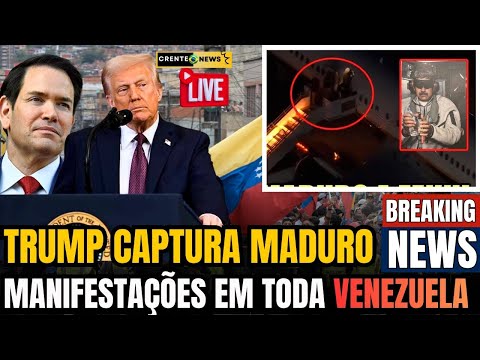🔴 BOLETIM URGENTE - MADURO CHEGA AOS ESTADOS UNIDOS APÓS SER CAPTURADO- TRADUZIDO DO ESPANHOL