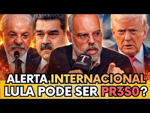🚨 BOMBA INTERNACIONAL: ALLAN DOS SANTOS LEVANTA HIPÓTESE DE PRISÃO DE LULA POR TRUMP