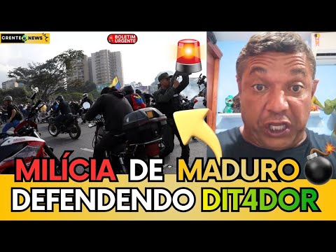 💣BATATA EXPLODIU! MADURO TEM SEU EXÉRCITO PARTICULAR? VEJA QUEM SAIU ÀS RUAS PRA DEFENDER O DIT4DOR
