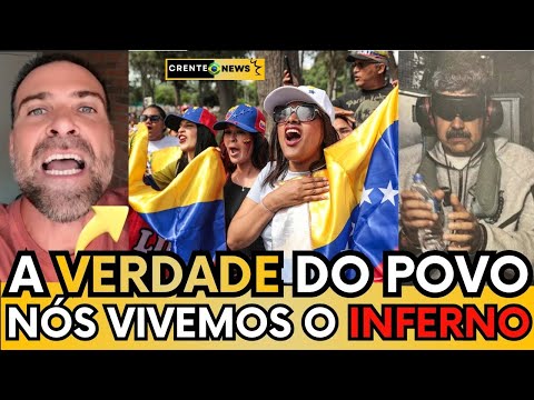 🚨EXPLODIU! VENEZUELANOS DESMASCARAM A MENTIRA DA MÍDIA E DA ESQUERDA PARA DEFENDER MADURO - ASSISTA