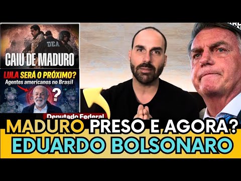 🚨 EDUARDO BOLSONARO REVELA OS BASTIDORES DA PRISAO DE MADURO E EXPLICA O QUE VAI ACONTECER COM LULA