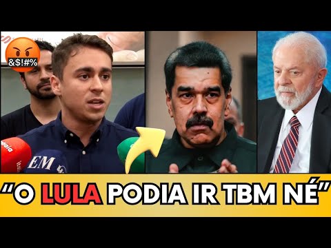 💣  “CRIMINOSOS VIRAM PRESIDENTE ”NIKOLAS FERREIRA REAGE PROVOCAÇÕES DA ESQUERDA CONTRA VENEZUELANOS!