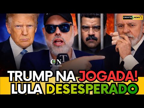🚨 BOMBA! ALLAN DOS SANTOS DIZ: LULA EM DESESPERO COM TRUMP