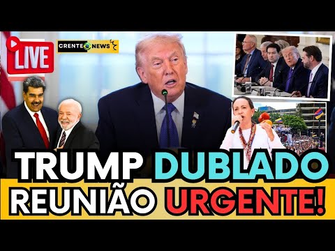 🚨 TRUMP FAZ REUNIÃO SECRETA E MANDA RECADO AO MUNDO "ESTAMOS NO COMANDO" - ASSISTA DUBLADO 🇧🇷