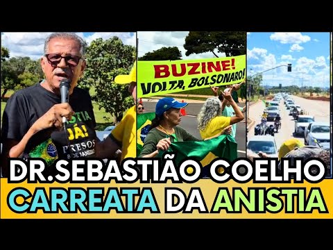 MULTIDÃO DE PATRIOTAS NAS RUAS COM SEBASTIÃO COELHO "CARREATA PELA LIBERDADE" VEJA AS IMAGENS