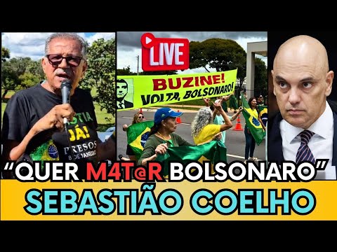 🚨 DR.SEBASTIÃO COELHO FAZ DISCURSO FORTE CONTRA MORAES EM MANIFESTAÇÃO "ELE QUER MATAR BOLSONARO"
