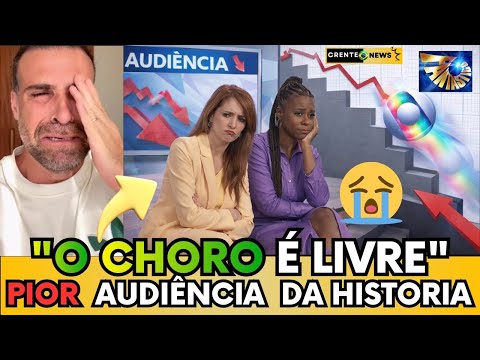 💥EXPLODIU: FANTÁSTICO DESPENCA E TEM PIOR AUDIÊNCIA DA HISTÓRIA!" EI MAJU, O CHORO É LIVRE!"