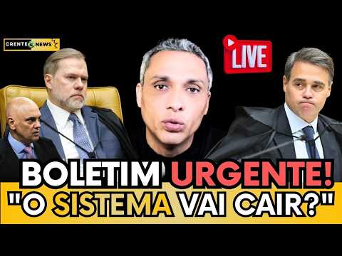 🚨 BOLETIM AO VIVO: MINISTROS TEM CONVERSA VAZADAS EM REUNIÃO SECRETA DO STF - CLIMA DE TENSÃO!