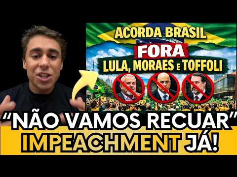 NIKOLAS FAZ CONVOCAÇÂO GERAL - “O Brasil cansou das PROMESSAS vazias do LULA e ver o BRASIL afundar!