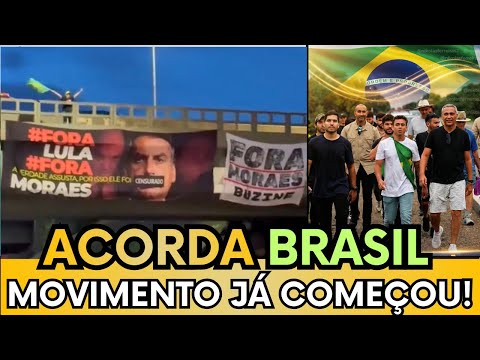 🚨🇧🇷VEJA IMAGENS: PATRIOTAS JÁ ESTÃO NO AQUECIMENTO PARA O MANIFESTACÃO ACORDA BRASIL 01/03
