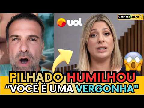 🚨 PILHADO 3XPLODE AO VIVO E HUMILHA DANIELA LIMA: “EU SOU MAIOR QUE VOCÊ E ESSE SITE!” - ASSISTA