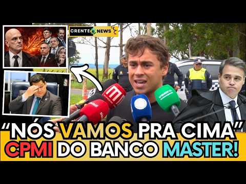 💣🇧🇷 NIKOLAS QUEBRA O SILÊNCIO SOBRE O ESCÂNDALO DOBANCO MASTER E  "MENDONÇA TEM A FACA E O QUEIJO"