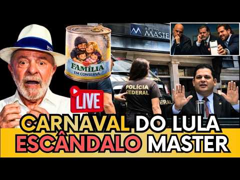 🚨BOLETIM CRENTE NEWS AO VIVO : LULA FAZ CAMPANHA POLÍTICA NO CARNAVAL, ESCÂNDALO MASTER EXPLODE!
