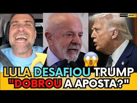 🚨 PILHADO 3XPLODIU: LULA DESAFIOU TRUMP E ISRAEL DE NOVO — DISCURSO COM REPERCUSSÃO INTERNACIONAL!