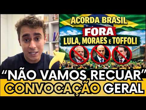 NIKOLAS FAZ CONVOCAÇÃO PARA PATRIOTAS E PEDE IMPEACHMENT DE FACHIN, ASSISTA!