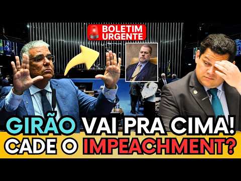 🛑🇧🇷GIRÃO EXPLODE: PEDE IMPEACHMENT DE MINISTRO “QUEM NÃO DEVE NÃO TEME” VAMOS ABRIR A CPI DO MASTER