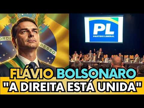 🚨 FLÁVIO BOLSONARO É OVACIONADO EM REUNIÃO DO PL E FAZ FORTE DISCURSO "NÓS VAMOS GANHAR NA POLÍTICA"