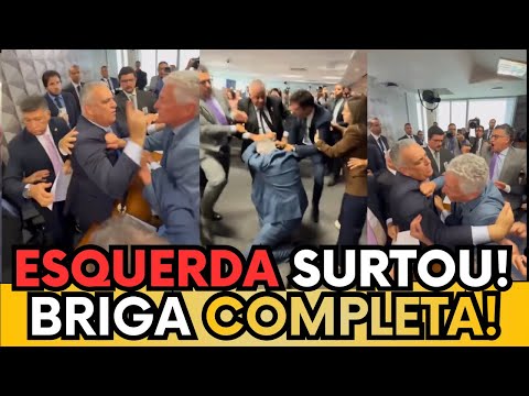 🛑🇧🇷 IMAGENS EXCLUSIVAS: VEJA COMO COMEÇOU A BRIGA GENERALIZADA APÓS QUEBRA DE SIGILO DO LULINHA!